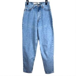 NWT VTG 90s Gap Reverse Fit Mom Jean 8 High Rise Light Wash Deadstock USA Made